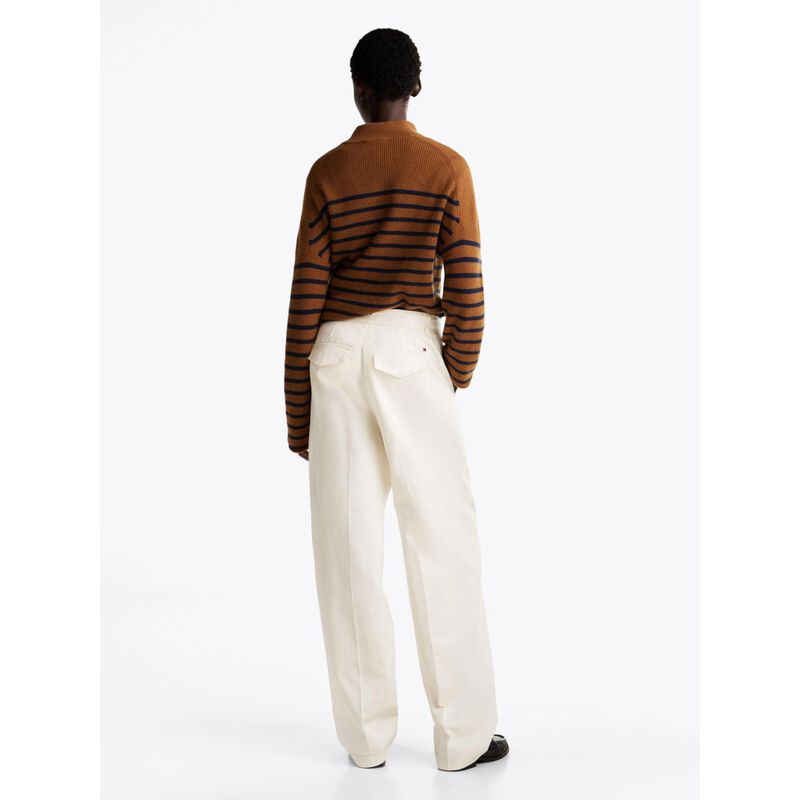 Tommy Hilfiger Cotton Barrel Relaxed Straight Chino image number 1